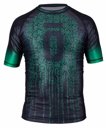 Okami code rashguard - black